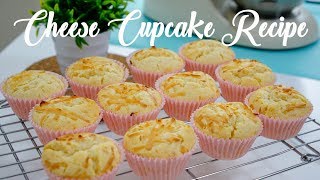 Easy Cheese Cupcakes Recipe [upl. by Odette]