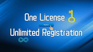 One License Unlimited Registration [upl. by Gies233]