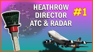 Heathrow Director EGLL Approach LIVE ATC 1204mhz [upl. by Pamela]