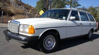 85 Mercedes Benz W123 300TD Turbo Diesel EURO Model FOR SALE [upl. by Eissirc]