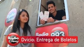 Dvicio Entrega de Boletos en Radio Disney [upl. by Eidob794]