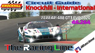 iRacing  Ferrari Challenge 488 GT3 EVO  Circuit Guide  Knockhill International  46264  Week 1 [upl. by Maleki337]