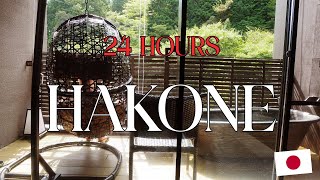 24 HOURS IN HAKONE JAPAN 🇯🇵 IS THIS THE BEST RYOKAN [upl. by Aruol427]