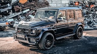 BRABUS 850 60 Biturbo G63  Cold Start  BRUTAL REVS [upl. by Yv]