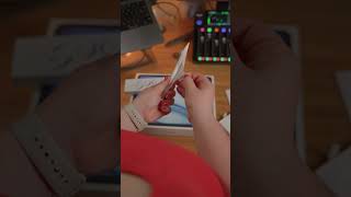 Unboxing NEW iPad Air 5 2022 Accessories shorts [upl. by Melania]