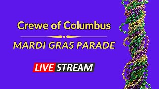 Crewe of Columbus Mardi Gras Parade  Mobile Alabama [upl. by Atteyram]