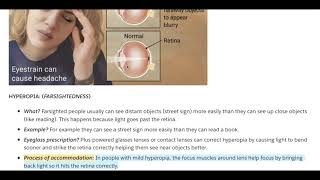 Optician Lesson 2 Refractive Errors and 6 Eye Conditions [upl. by Elden]