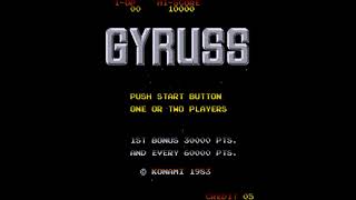 Gyruss  Arcade 1983  Gameplay [upl. by Ainotal936]