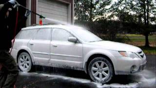 Home Depot Foam Cannon Foam Blaster [upl. by Morie]