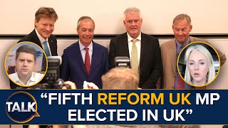 Fifth Reform UK MP Elected  Basildon South And East Thurrock Vote In James McMurdock [upl. by Corabella]