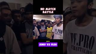 No Match Battle sinio jokes joker fliptop fliptopbattle rap [upl. by Noleta]