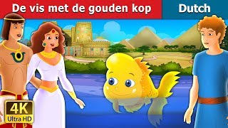 De vis met de gouden kop  The Golden Headed Fish Story in Dutch  Dutch Fairy Tales [upl. by Eerbua465]