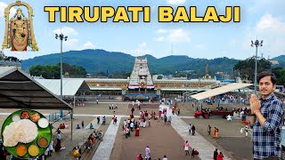 तिरुपति बालाजी  Tirupati Balaji Temple Darshan  Tirupati Balaji Tour Guide Vlog Tirumala Tirupati [upl. by Crompton]