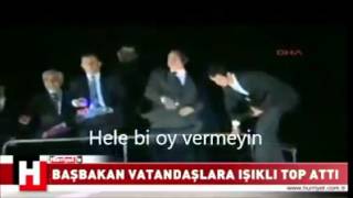 Recep tayyip erdoğan vatandaşa ışıklı top atıyor Altyazı edition [upl. by Corsetti]