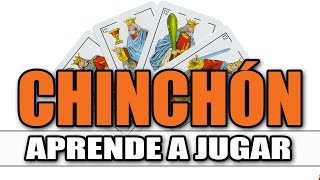 CHINCHON  Cómo se juega  Tutorial  Juego de cartas  Baraja española [upl. by Vevay]