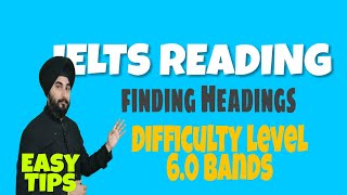 IELTS Reading Tips amp Tricks Heading Finding  Ielts Heading Finding  Mutual Harm 60 Band Challenge [upl. by Ajit]