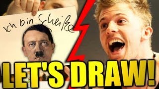 SCHEIß ADOLF HITLER  Lets Draw [upl. by Vinna]