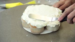 How to Make a PullApart Cupcake Cake  Cake Recipes [upl. by Sualokin]