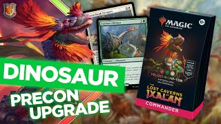 Dinosaur Precon Upgrade Guide  “VelociRampTor”  Lost Caverns of Ixalan  The Command Zone 572 [upl. by Lister]