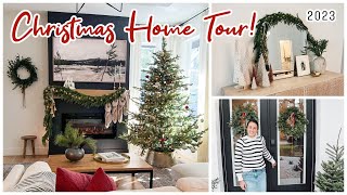 HolidayChristmas Home Tour 2023  Modern Cozy Christmas In Florida  Lynette Yoder [upl. by Animas]