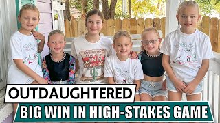 The Busby Quints Face Off in a Tense Family Game with Big Money on the Line  OutDaughtered [upl. by Nagad538]