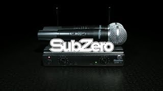 SubZero SZW30 Dual Handheld Wireless Mic System  Gear4music demo [upl. by Getraer]