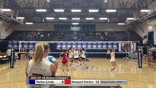 2024 Yorba Linda High School Girl’s Varsity Volleyball CIF Div 2 102324 YLHS vs Newport Harbor [upl. by Emyaj794]