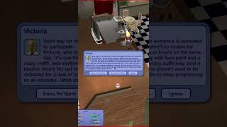 I am not great at the chance cards on The Sims 2 TheSims TheSims2 Sims Sims2 Chance Retro [upl. by Rania]