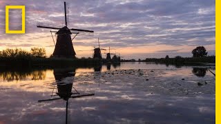 These 300YearOld Dutch Windmills Are Still Spinning Today  National Geographic [upl. by Semaj]