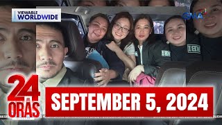 24 Oras Express September 05 2024 HD [upl. by Fotinas630]