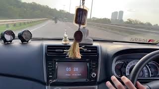 Myvi 15 manual NA  Myvi 15 highcam 285  test drive [upl. by Earized138]