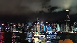 THE BEAUTIFUL VIEW OF TSIM SHA TSUI HONG KONG  STAR FERRY [upl. by Sisson]