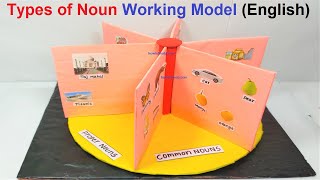 types of noun working model english model  howtofunda craftpiller [upl. by Loris]