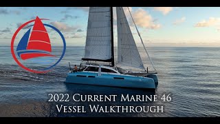 2022 Current Marine 46 Vessel Walkthrough [upl. by Ireva]