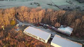 Abandoned amusement park Guntown Mountain DJI Mini 2 [upl. by Bainter]