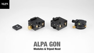 ALPA GON Modules amp Tripod Head [upl. by Calypso]