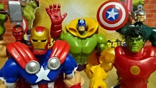 Marvel Super Hero Mashers with the Avengers [upl. by Eniliuqcaj]