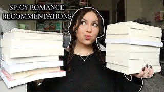 spicy romance book recommendations my fav spicy reads [upl. by Fruma]