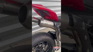 Panigale V4 R All Fire ducati panigalev4r powerup [upl. by Lightfoot]