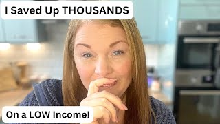 How I Saved Over £10000 On A Low Income  Money Saving Tips For Beginners [upl. by Sobmalarah241]