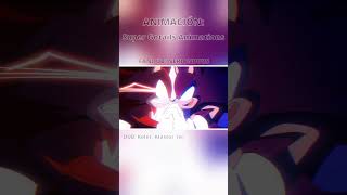 Dark Sonic Vs Shadow 2  Comic to Animation 13  NerionDubs fandub shadow sonic short shorts [upl. by Brigida]