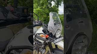 Zana Handlebar riser on my Himalayan 450 Kamet white himalayan450 royalenfield [upl. by Amhser]