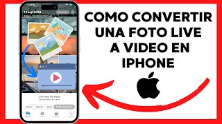 😱😉COMO CONVERTIR UNA FOTO LIVE A VIDEO EN IPHONE😊 [upl. by Yoko667]