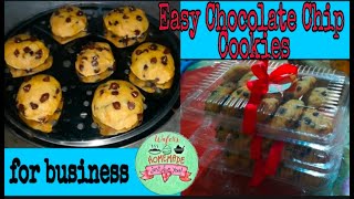 Easy Chocolate Chip Cookies using An Improvised and a Portable Oven shorts [upl. by Farron]