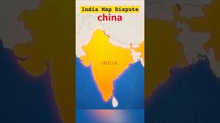 India’s Map Disputed How Different Nations See It  IndiaMap Geopolitics India China Pakistan [upl. by Aneehta]