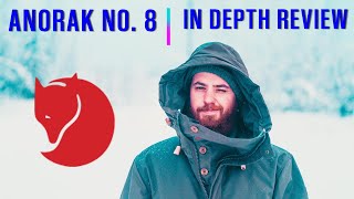 Best Jacket For My Adventure Fjallraven Anorak No 8 IN DEPTH Review  2020 [upl. by Aihsekal]