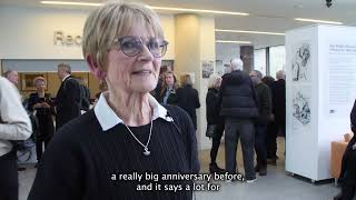 Julia Midgley Bicentenary Sketchbook  A Window on LJMUs 200th Anniversary Year exhibition launch [upl. by Hamann]