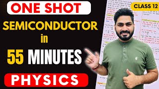 One Shot of Semiconductor Devices  Physics Class 12  Sunil Jangra  Boards 2024 [upl. by Yecies]