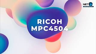 quotEquipo Ricoh de Gama Media  Mpc4504quot [upl. by Sihunn379]