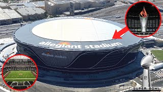 10 Allegiant Stadium Facts [upl. by Ellekim]